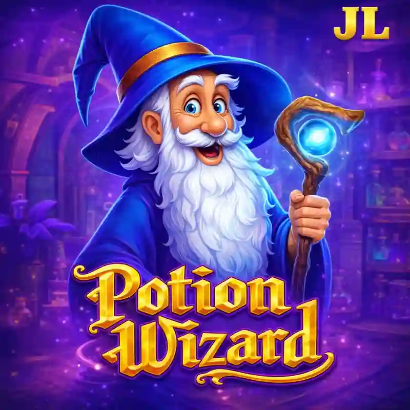Potion Wizard Casino Game Interface
